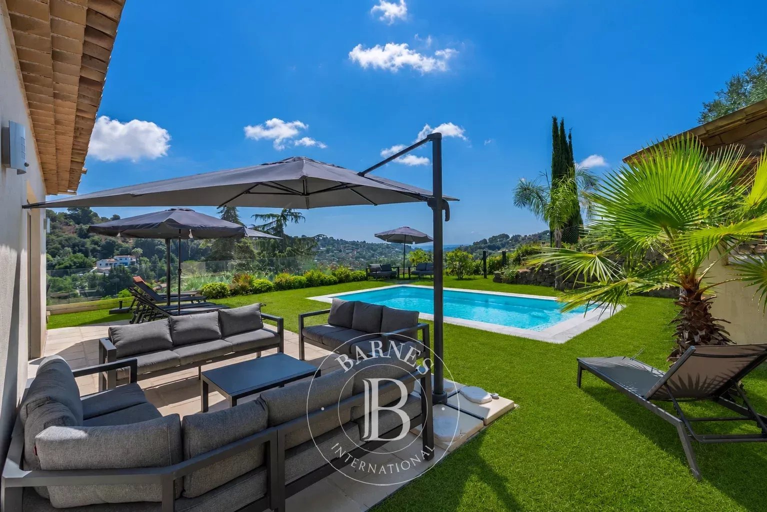 BIOT – Saint Julien – Villa contemporaine avec vue panoramique