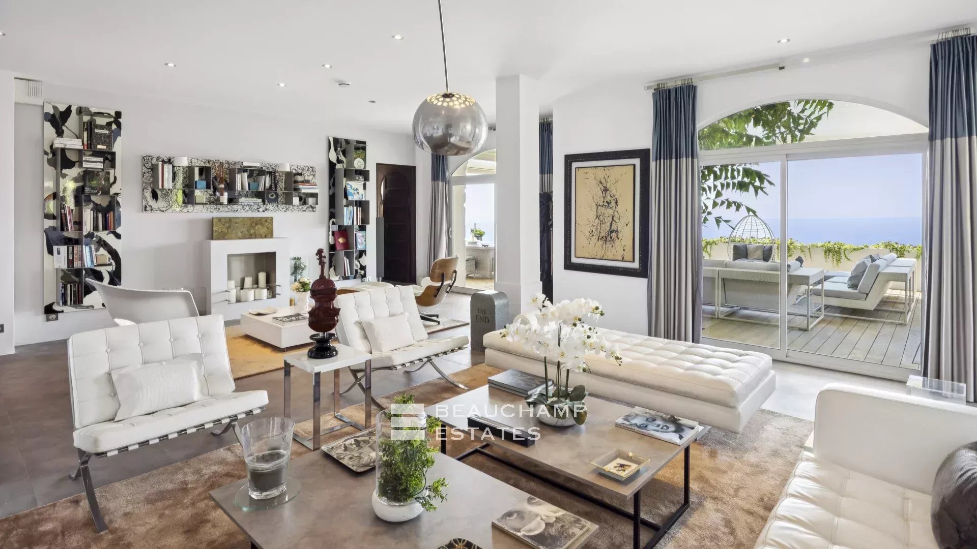 Villa contemporaine avec vue mer panoramique - Roquebrune-Cap-Martin