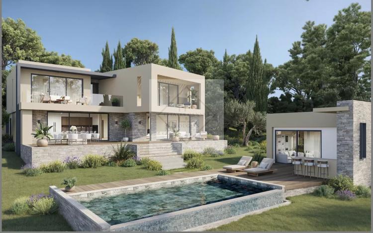 Villa contemporaine neuve d’exception au sein d’un domaine privé