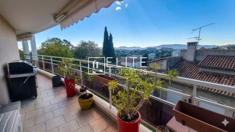 APPARTEMENT 3 PIÈCES 72 m² + GARAGE & CAVE – PISCINE – LE CANNET