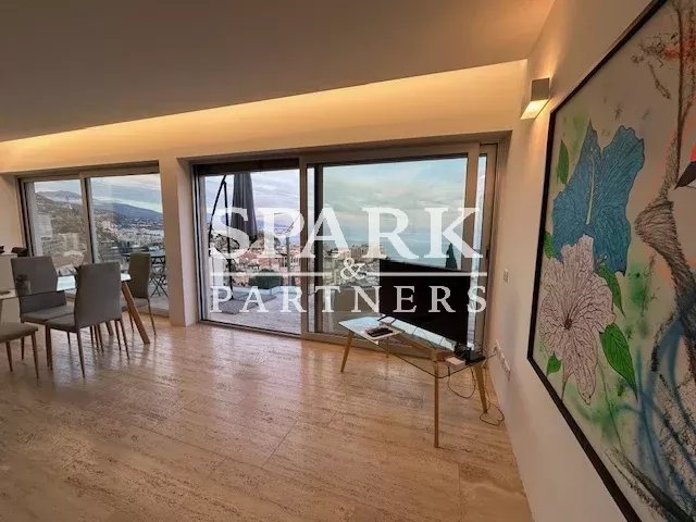Cap d'Ail - Appartement 2 pièces avec une vue imprenable sur la mer et piscine