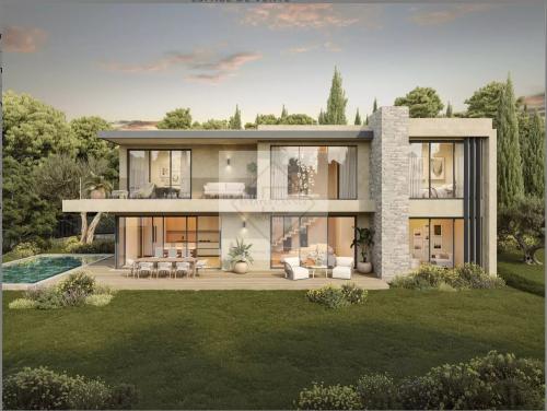 MOUGINS – VILLA CONTEMPORAINE NEUVE AVEC ACCÈS PRIVATIF DANS UN ENVIRONNEMENT PRIVILÉGIÉ