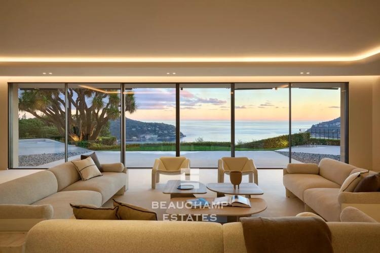 Villa contemporaine 6 chambres avec vue mer panoramique  – Saint-Jean-Cap-Ferrat