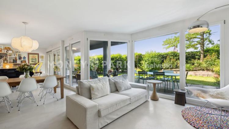 Splendide appartement avec grand jardin à Bernex