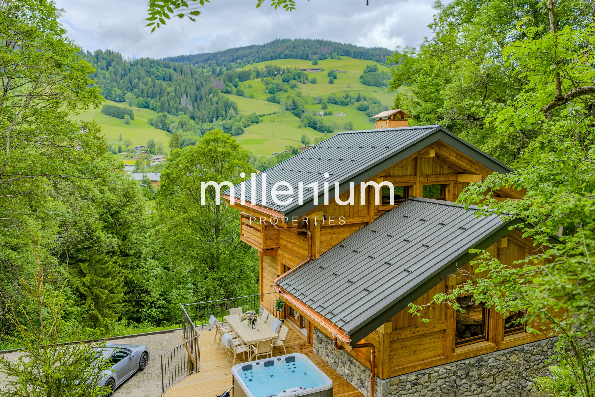 Superbe chalet Neuf à Megève, proches pistes secteur Rochebrune
