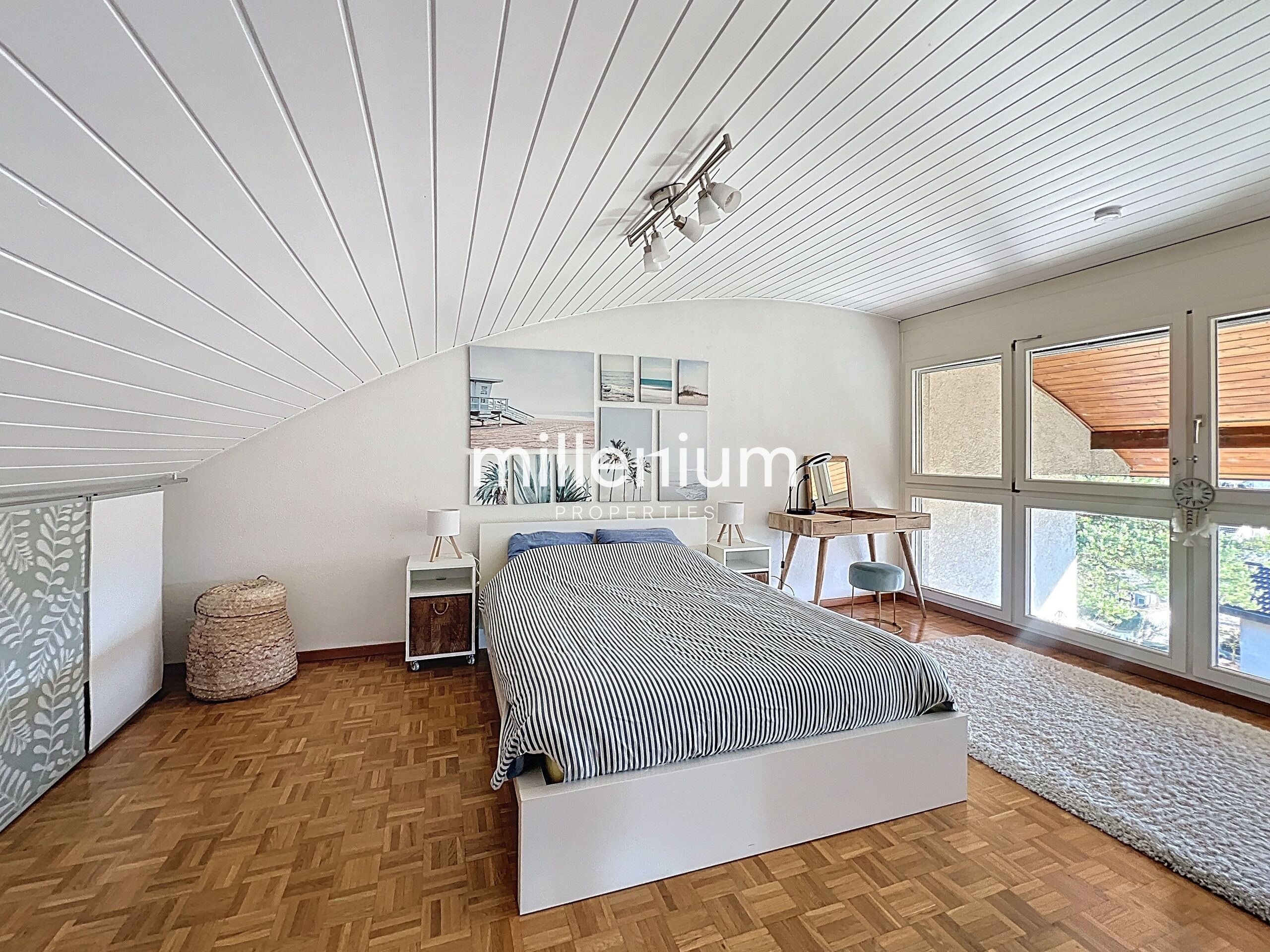 Bel appartement avec jardin et vue panoramique