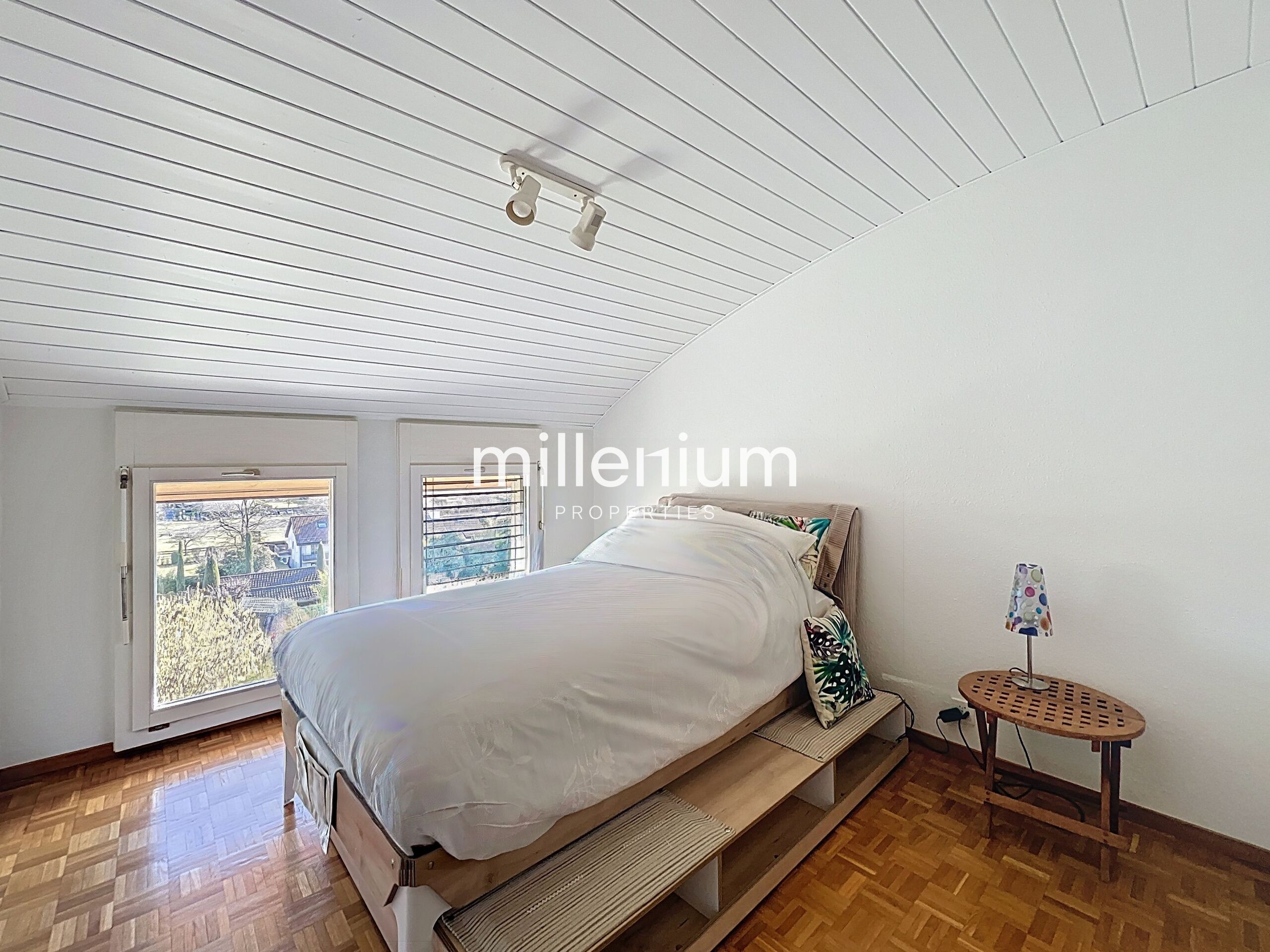 Bel appartement avec jardin et vue panoramique
