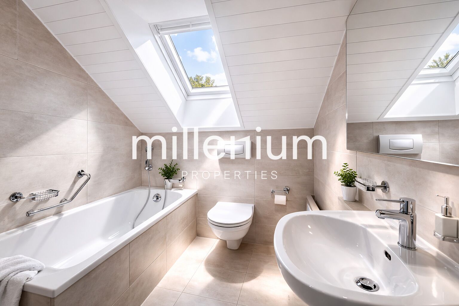 Exceptional Renovated 6-Room Duplex Penthouse in the Heart of Carouge