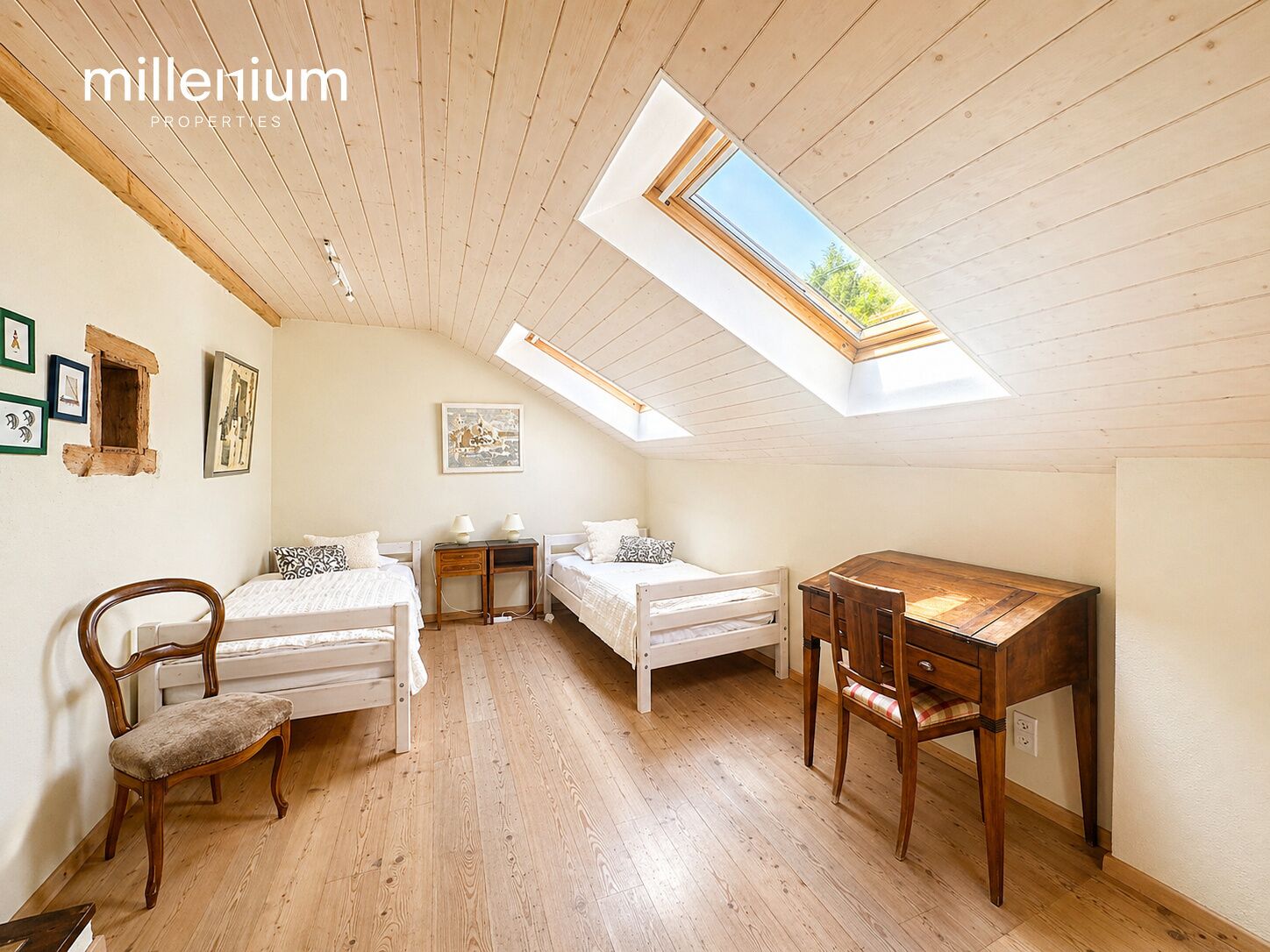 Superbe duplex meublé de 180 m² à Buchillon