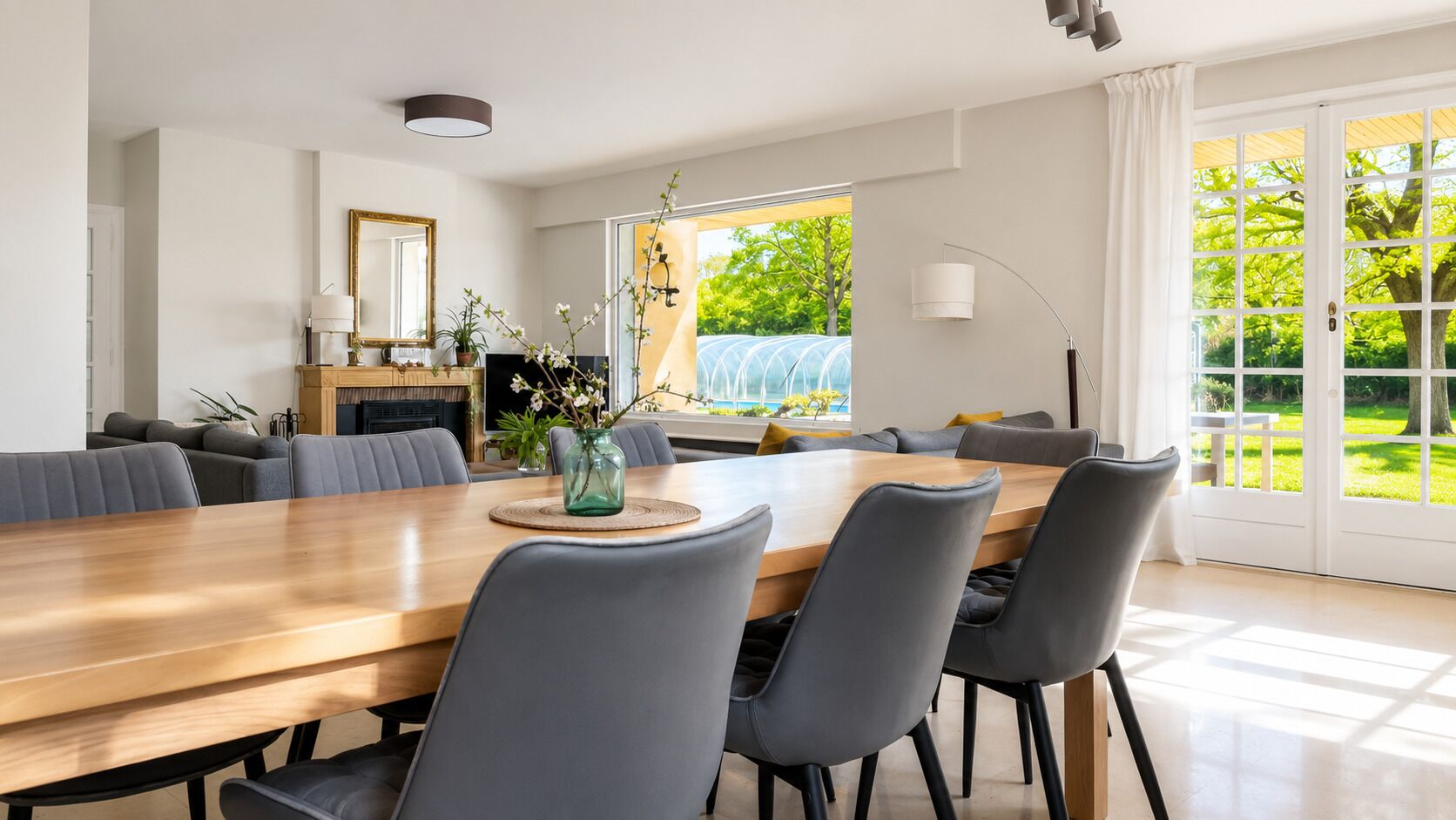 Propriété familiale avec piscine aux portes de Genève