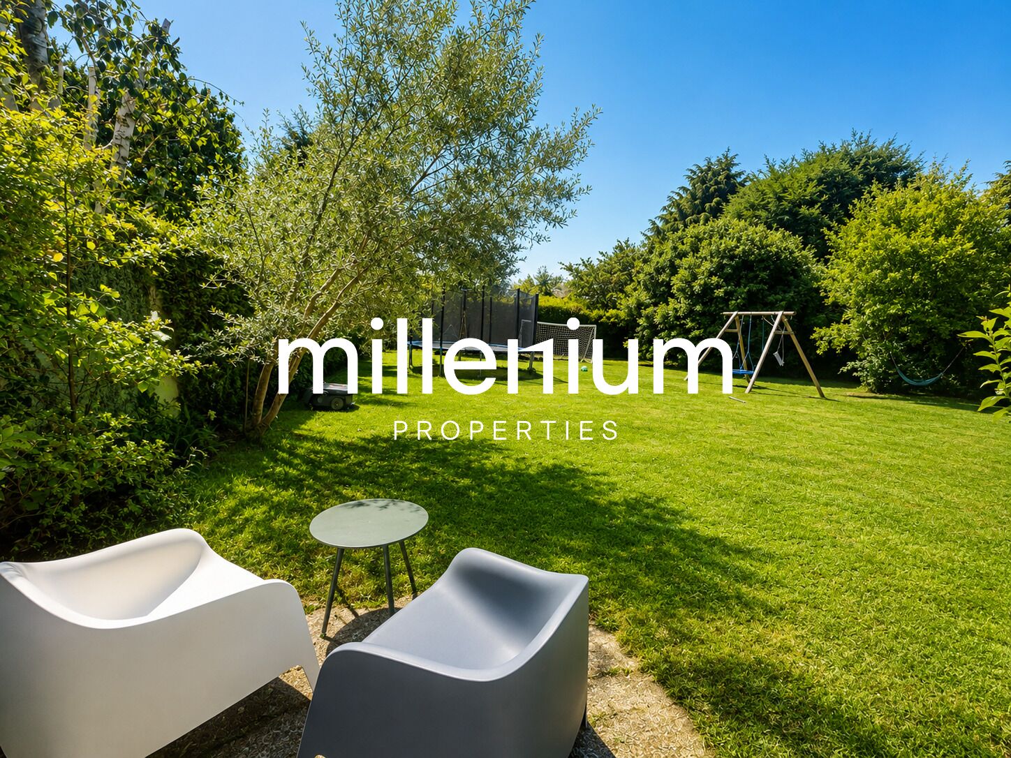 Magnifique maison individuelle de plain-pied avec grand jardin