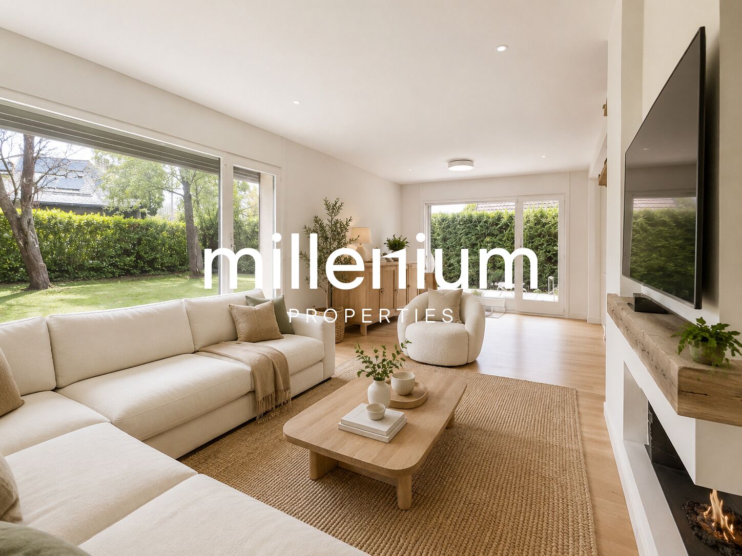Superbe Villa Contemporaine avec Grand Jardin Plein Sud – Vessy