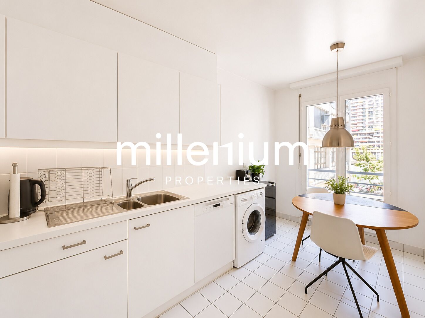 Magnifique appartement de 4P meublé avec vue imprenable sur le Rhône