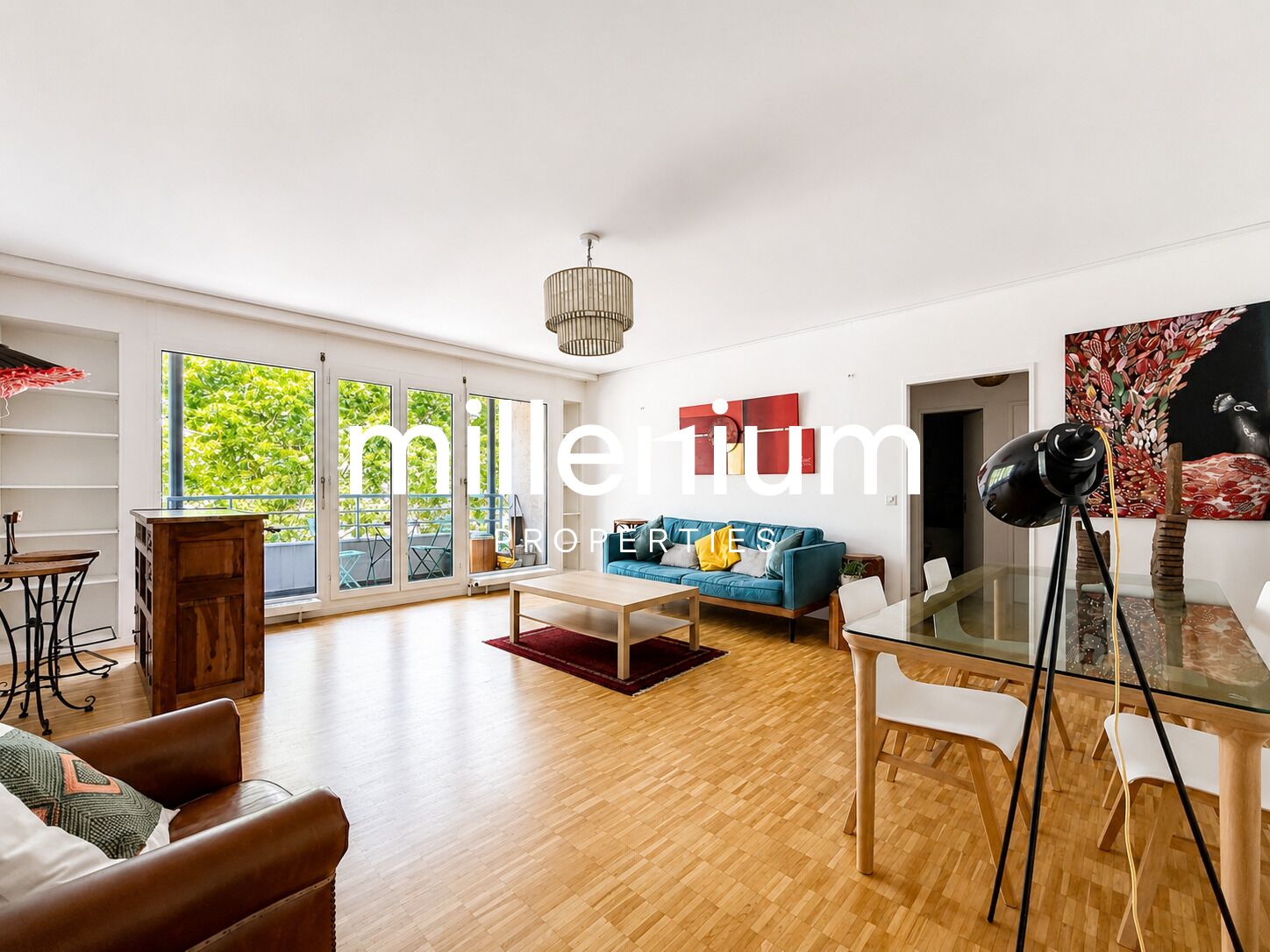 Magnifique appartement de 4P meublé avec vue imprenable sur le Rhône