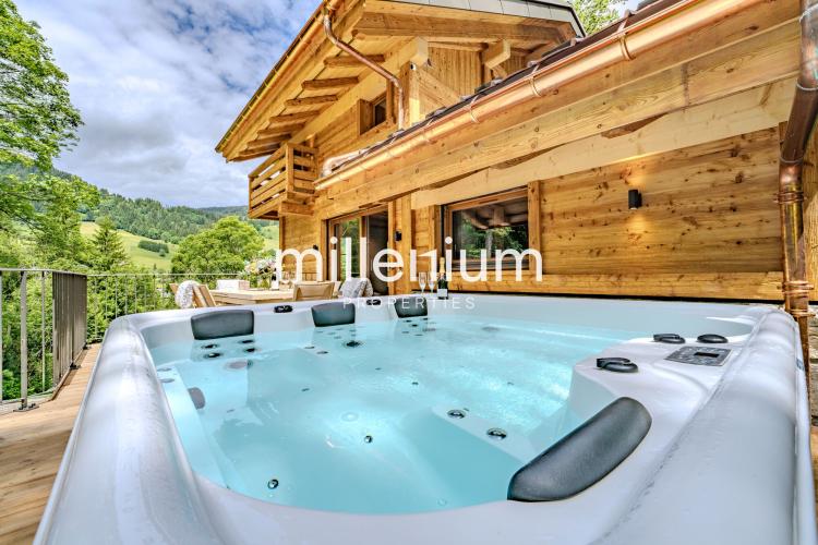 Superbe chalet Neuf à Megève, proches pistes secteur Rochebrune