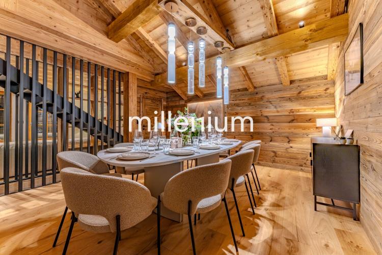 Superbe chalet Neuf à Megève, proches pistes secteur Rochebrune