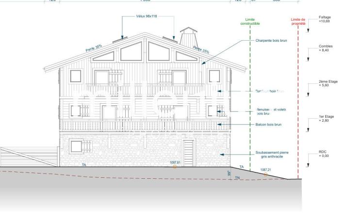 Chalet neuf d’exception en VEFA – Centre de Megève & pistes à pied