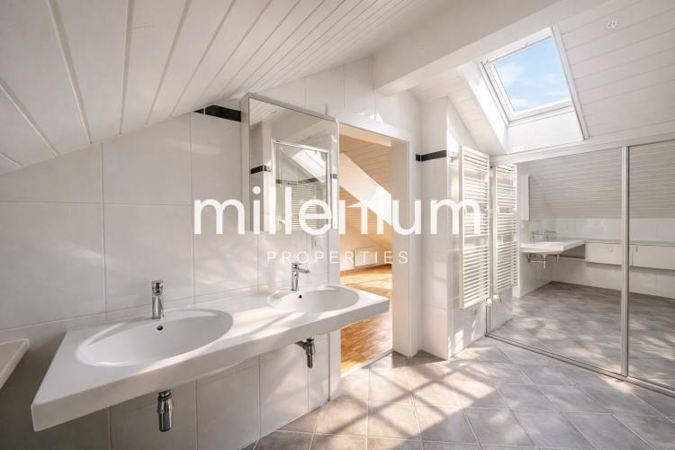 Exceptional Renovated 6-Room Duplex Penthouse in the Heart of Carouge