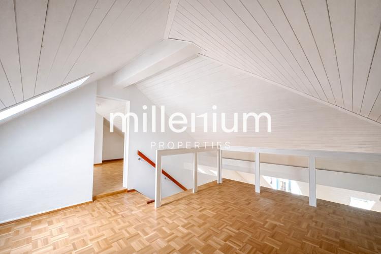 Exceptional Renovated 6-Room Duplex Penthouse in the Heart of Carouge
