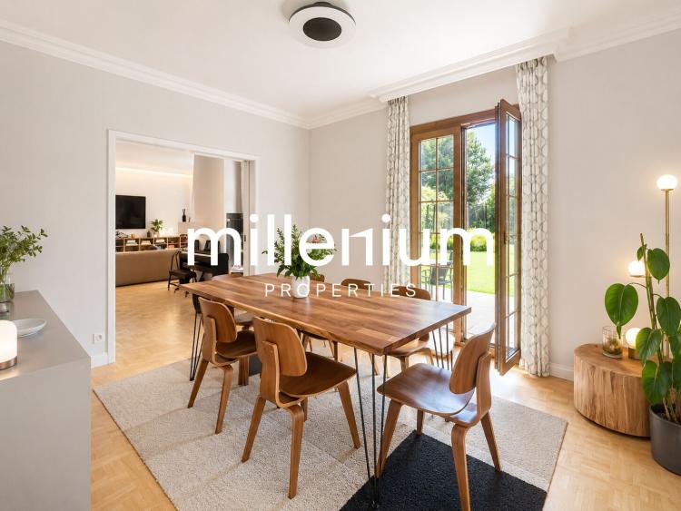 Magnifique maison individuelle de plain-pied avec grand jardin