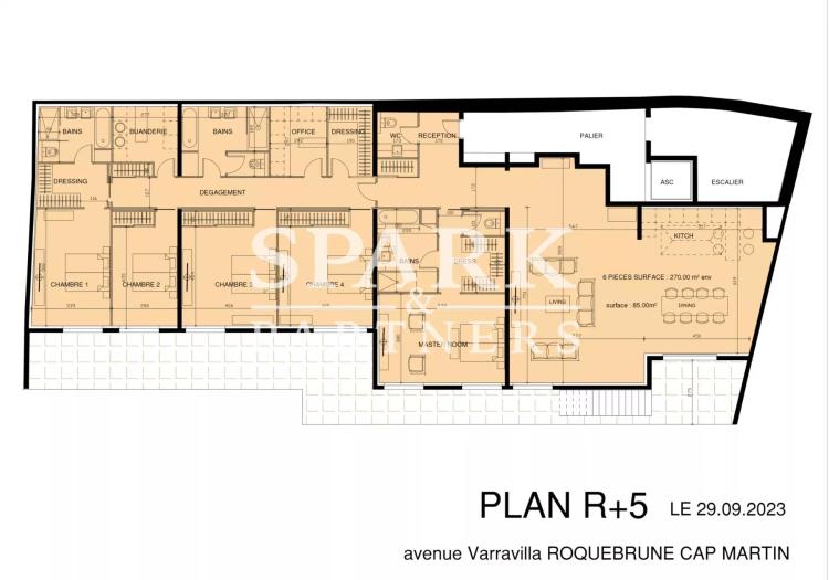 Roquebrune Cap Martin - Frontiere Monaco Penthouses