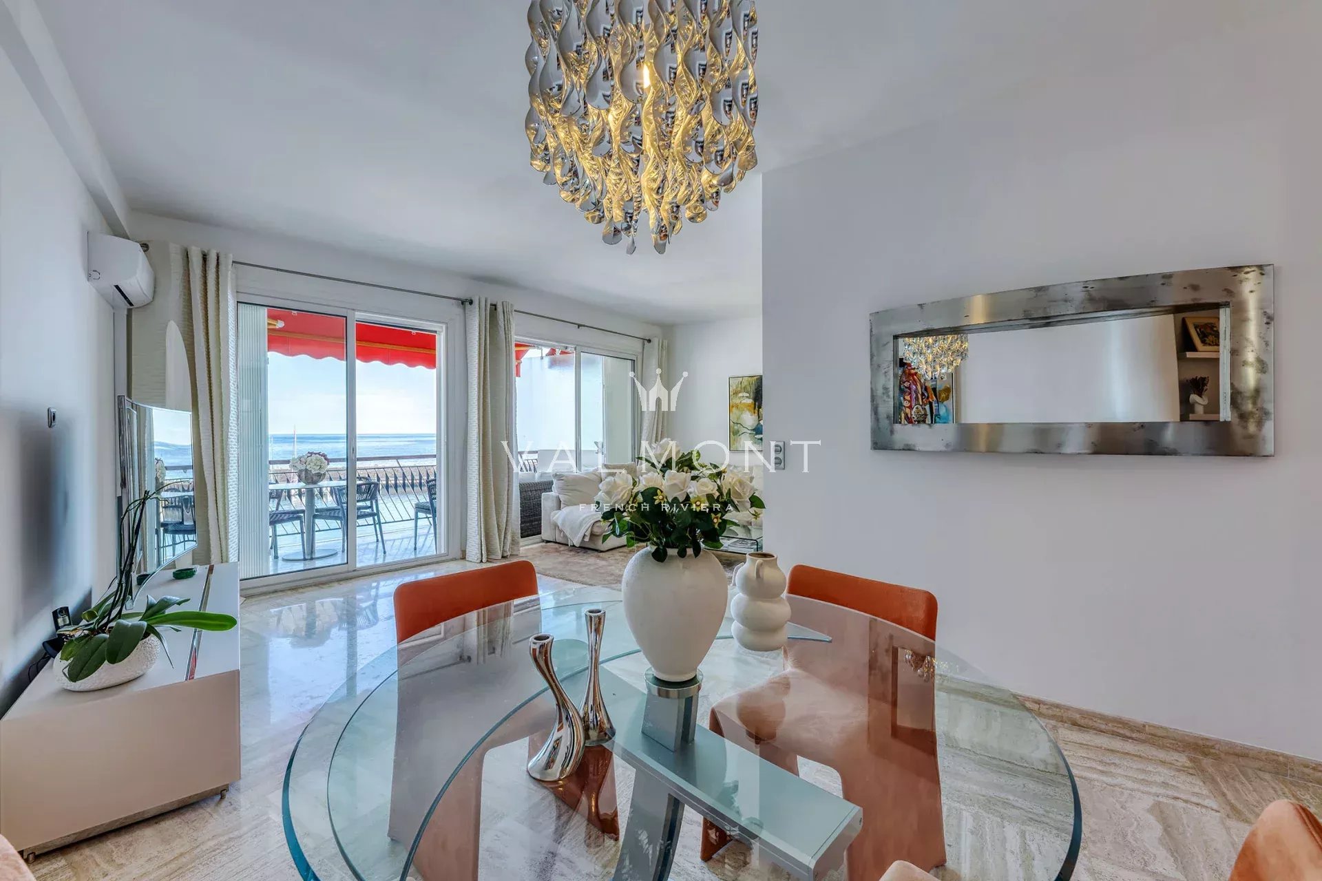 Appartement avec vue mer panoramique