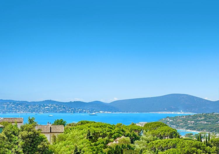 Villa vue mer à vendre au Sémaphore à Sainte-Maxime
