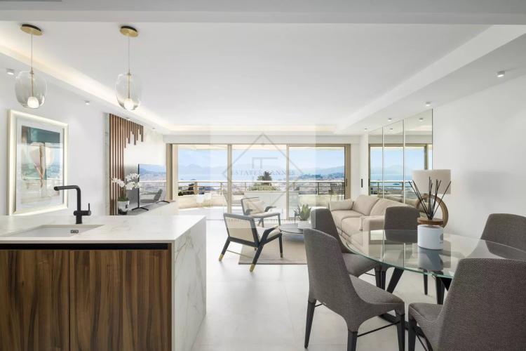 CANNES Californie - Vue panoramique mer  et environnement Cannes !