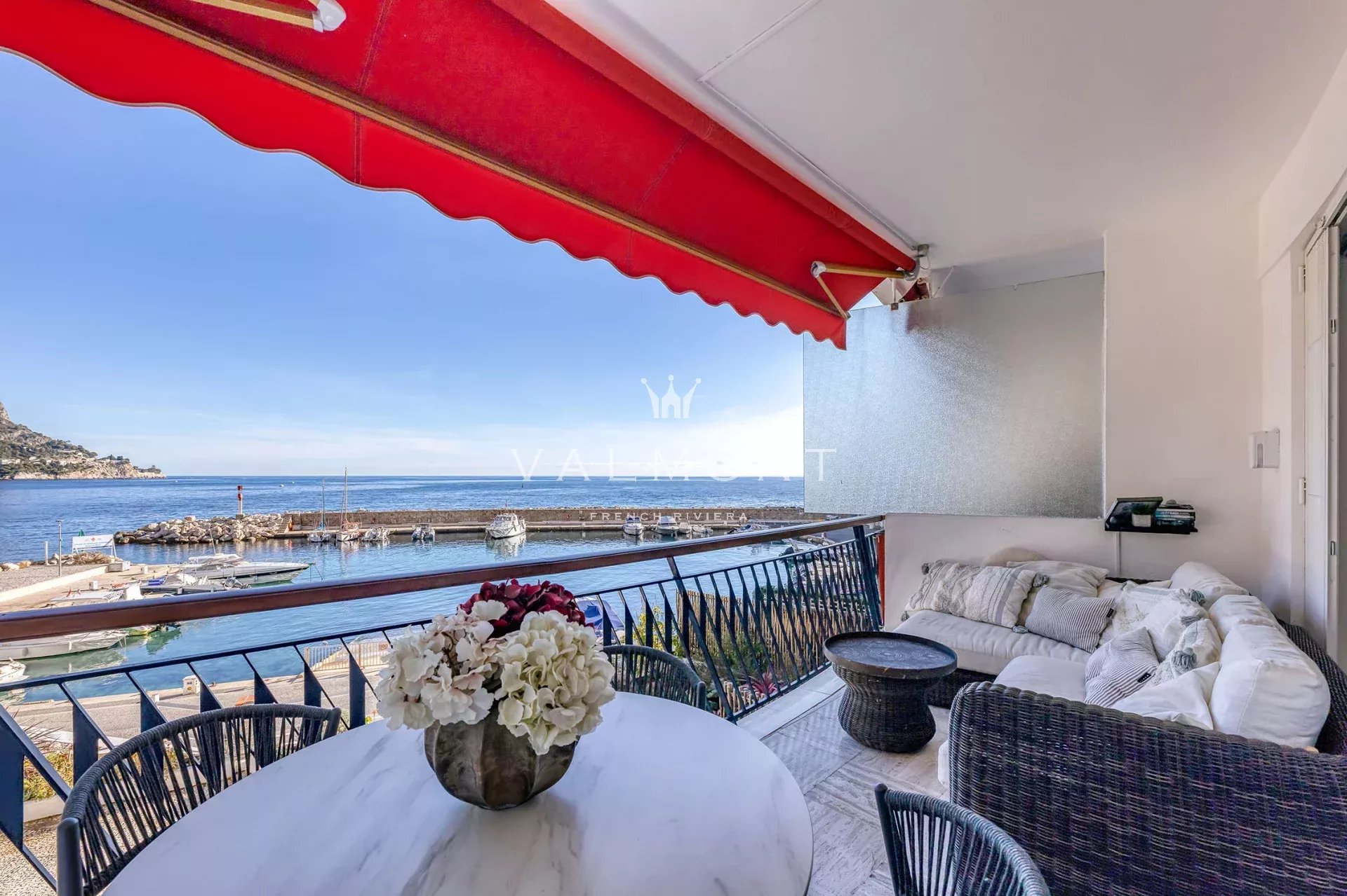 Appartement avec vue mer panoramique