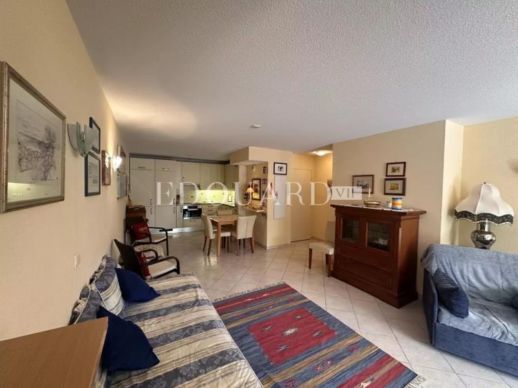 Grand deux pièces en excellent état avec belle terrasse et possibilité garage, exclusivité