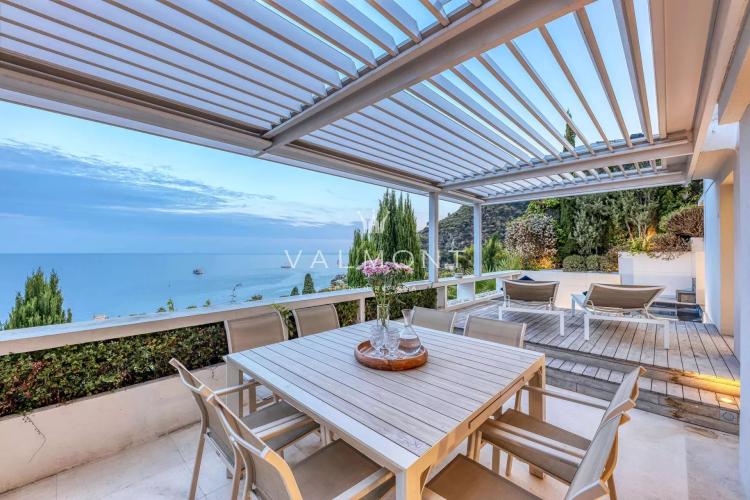 Belle villa avec vue mer panoramique