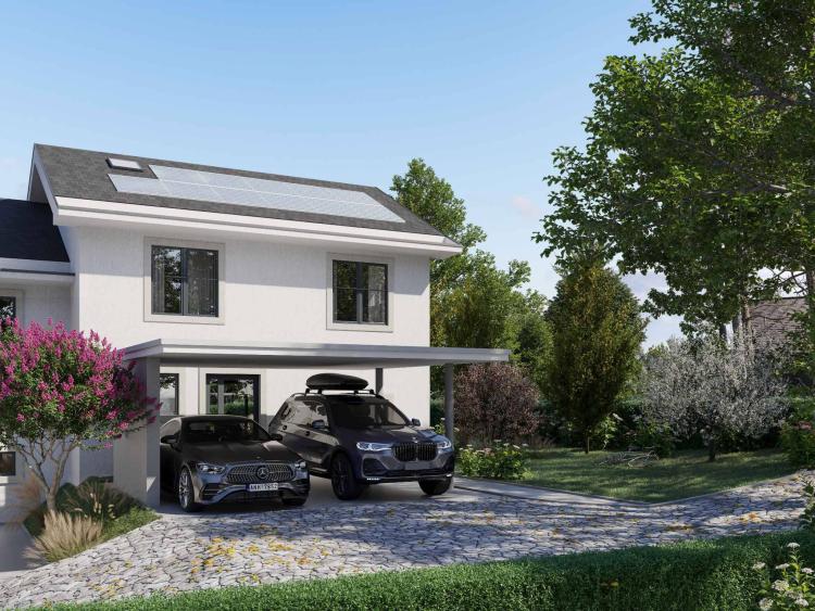 PERMIS EN FORCE I RAVISSANTE VILLA JUMELLE EN PIGNON - VILLA  A