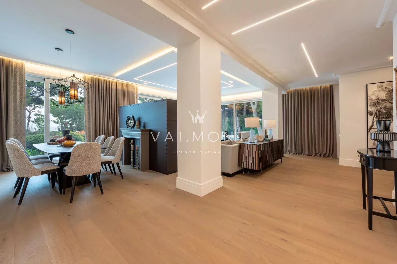 Villa moderne avec vue mer magnifique
