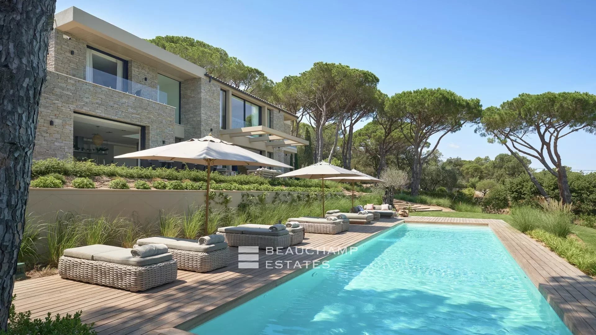 Luxueuse villa de 6 chambres à deux pas du Centre de Saint-Tropez