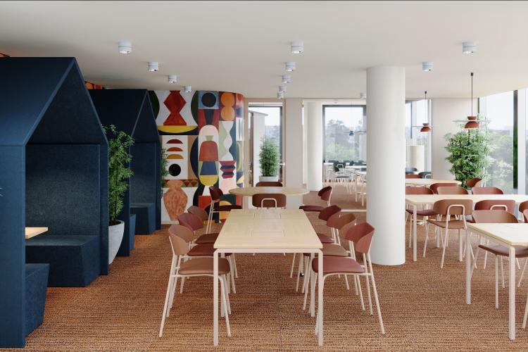 Chambre meublée en colocation dans un appartement de 108m2, 4 colocata