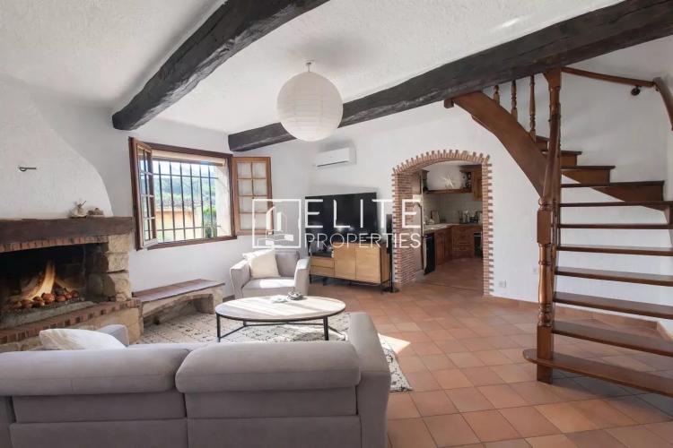 MAISON 4 PIÈCES DE 90 m² AU CALME + GARAGE 52m² PEGOMAS