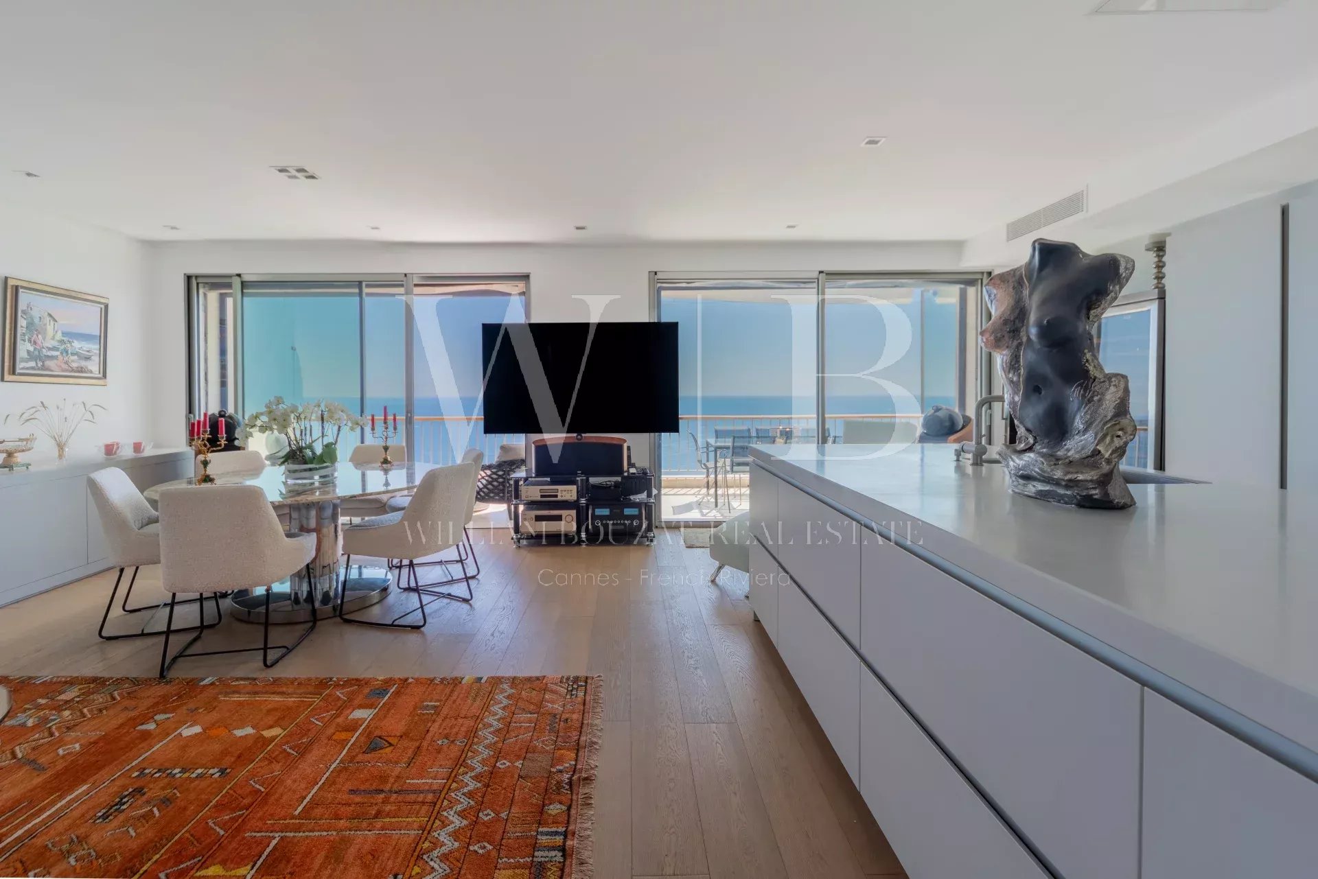 Cannes, la Californie - Magnifique penthouse offrant une vue féérique sur la mer et les îles de Lérins