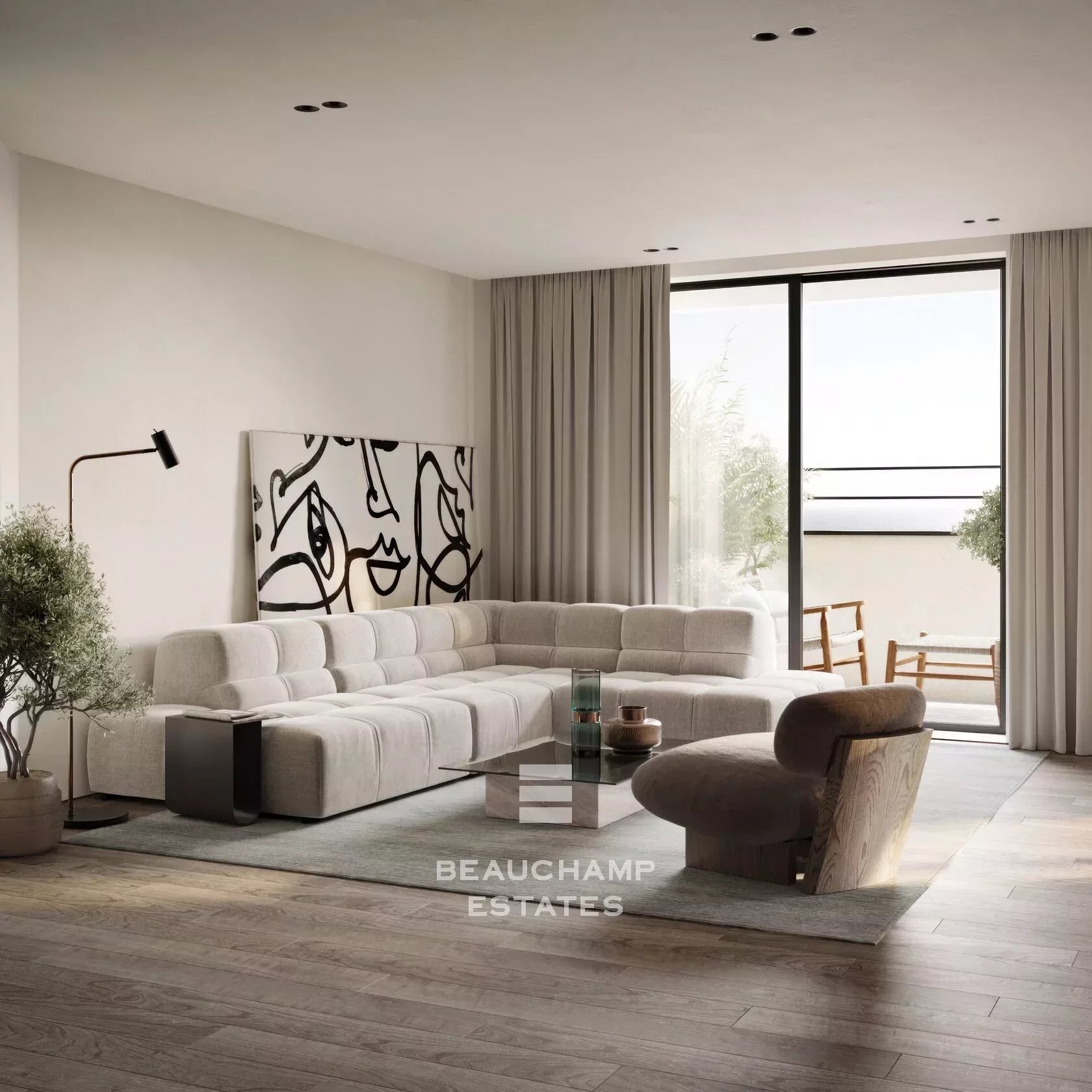 Penthouse 6 chambres avec vue mer panoramique - Beausoleil