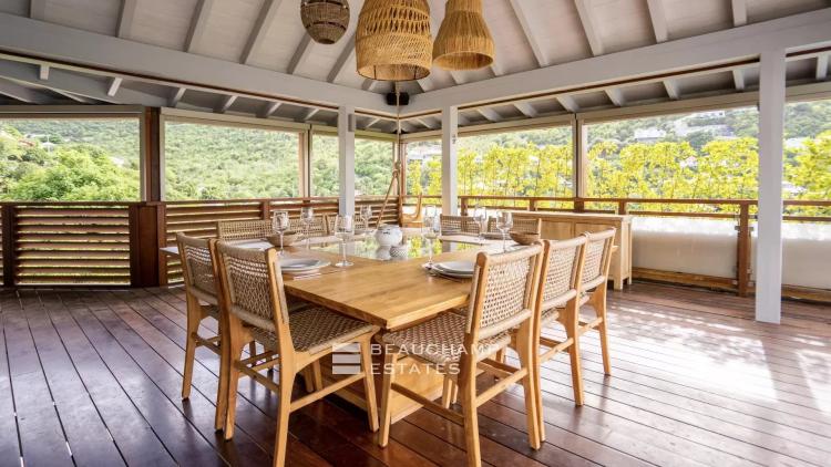 Villa 5 chambre avec vue mer dans les collines de Saint-Jean – Saint-Barth
