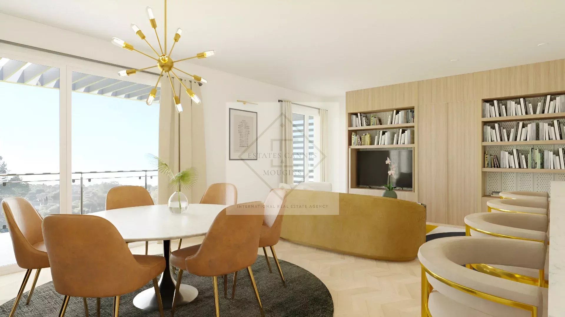 Superbe appartement neuf en dernier étage à Boulouris