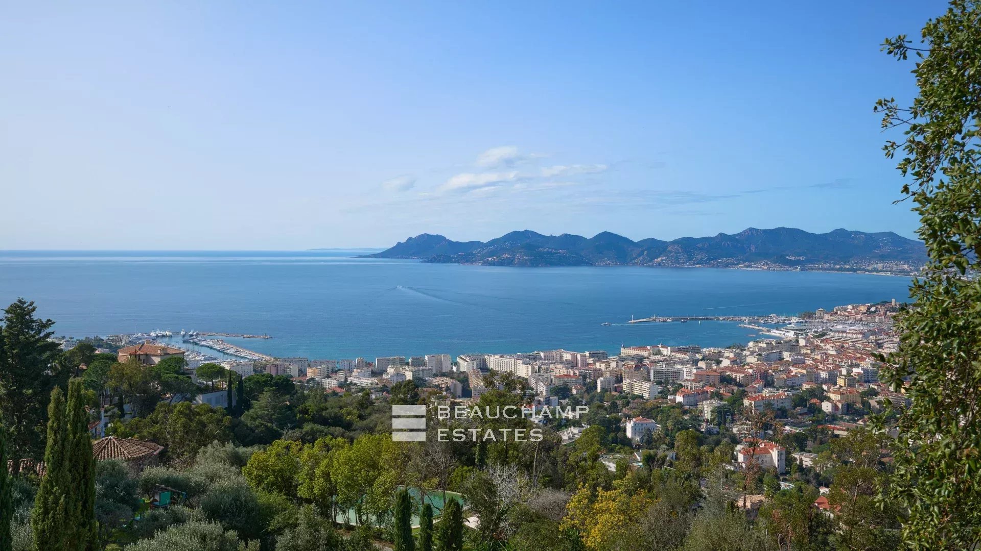 Villa vue mer panoramique - Cannes californie