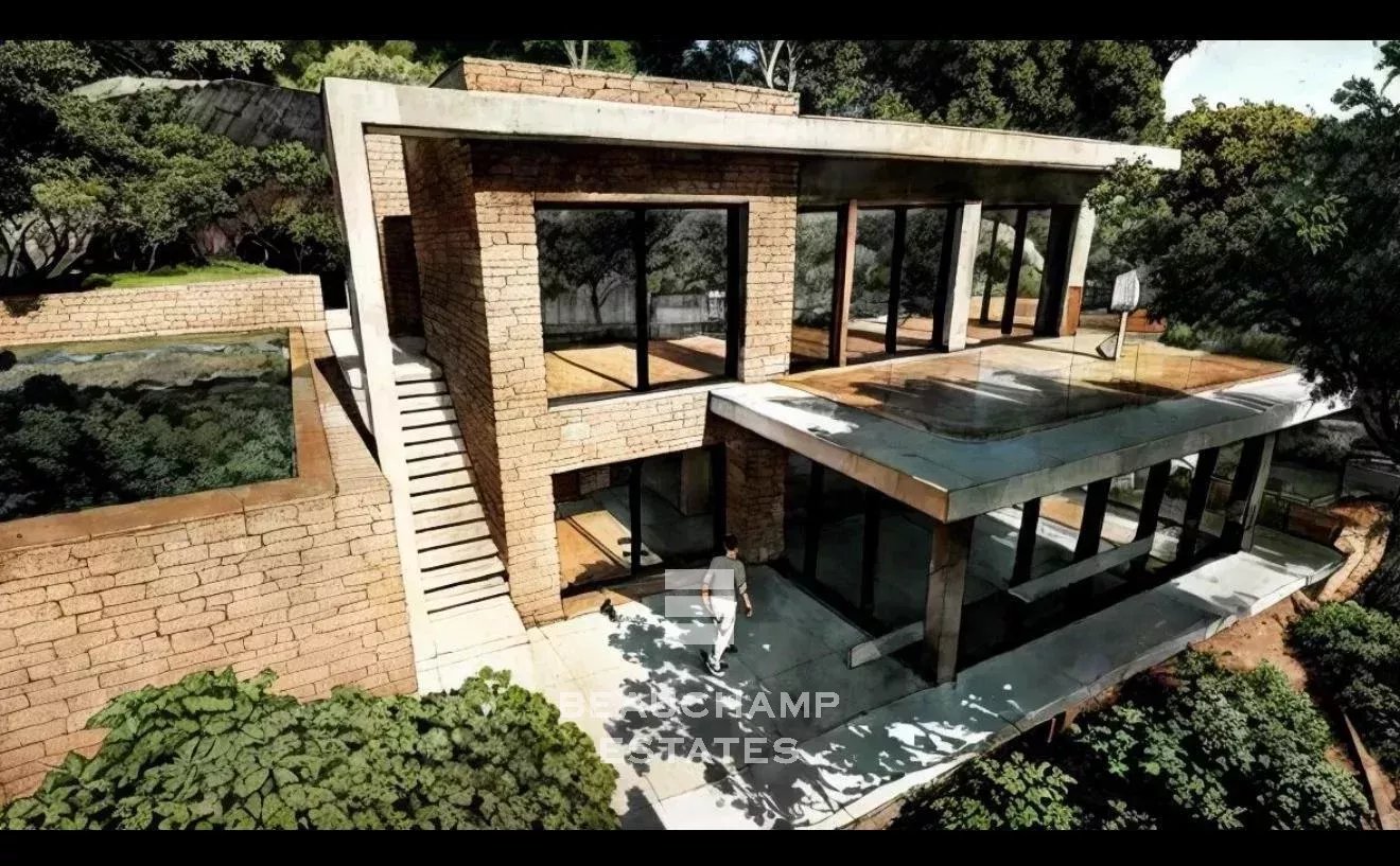 Villa provençale  4 chambres avec vue mer panoramique - Èze