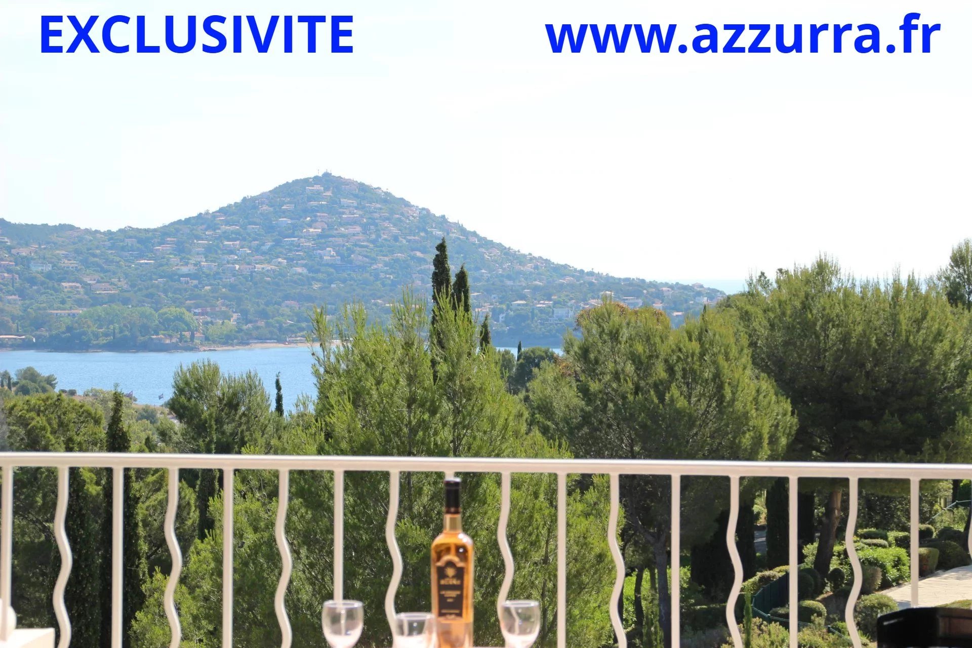 Agay Cap Esterel bel appartement 2 pièces vue mer, parking