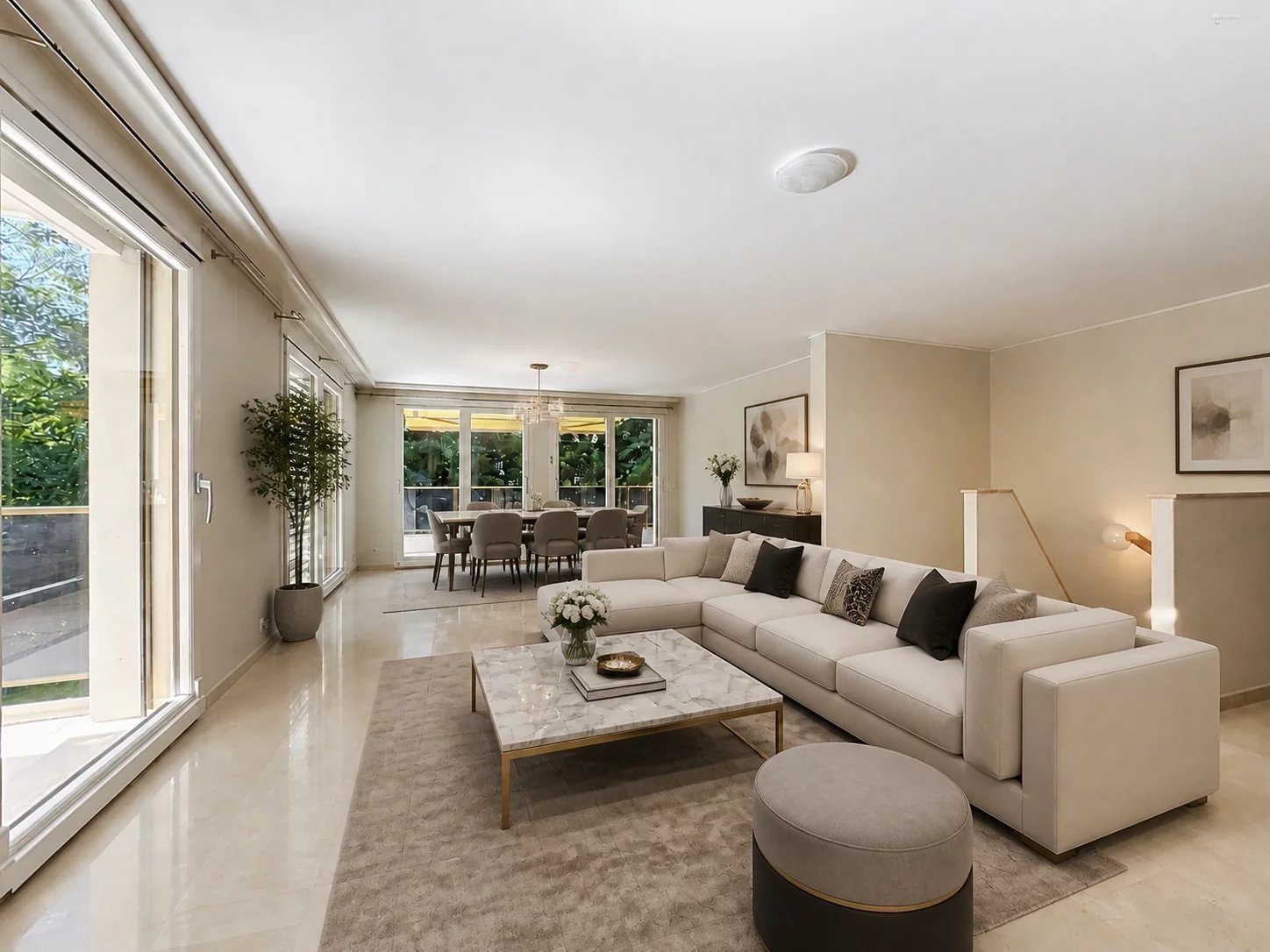 Luxueux duplex avec jardin privatif