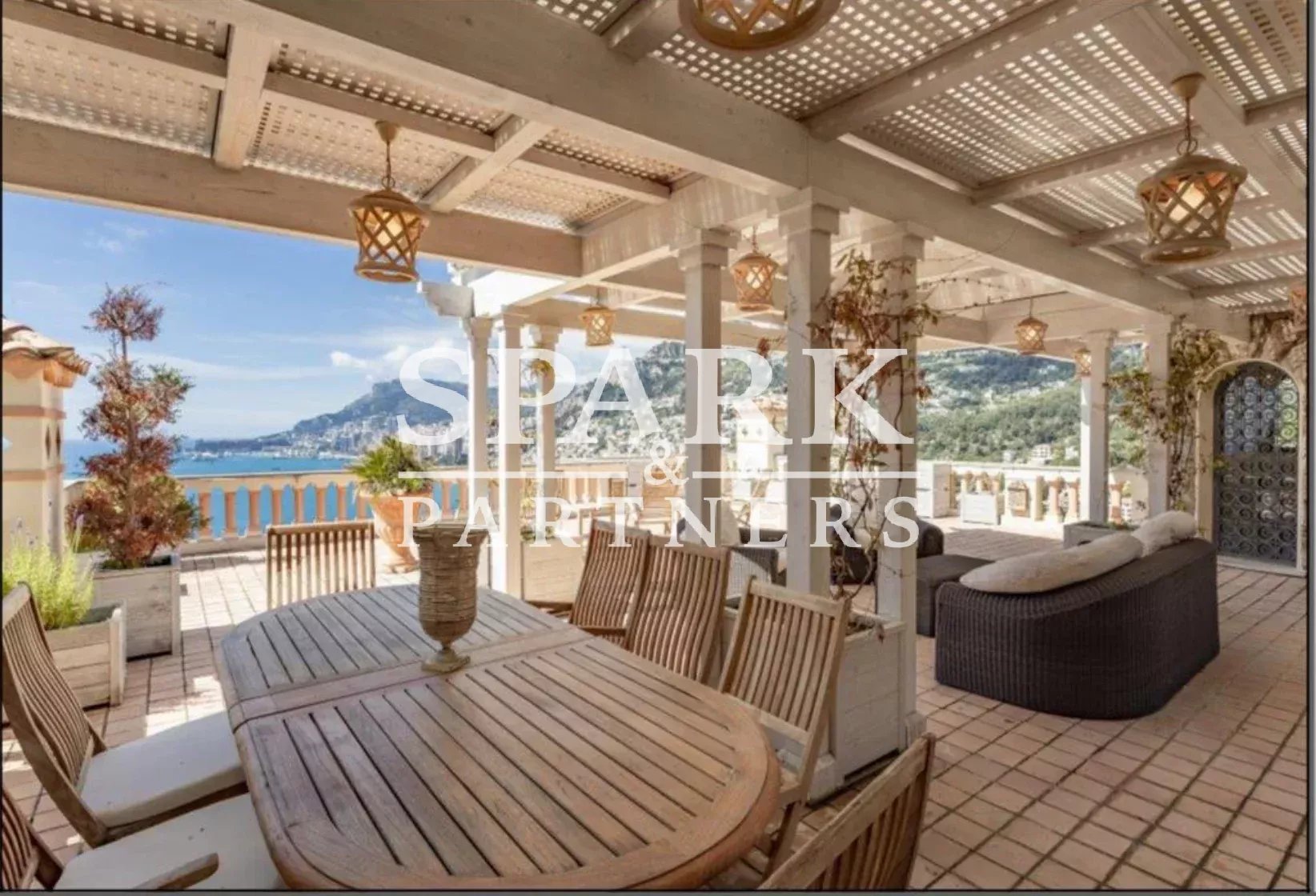 Roquebrune Cap Martin-  vue Monaco