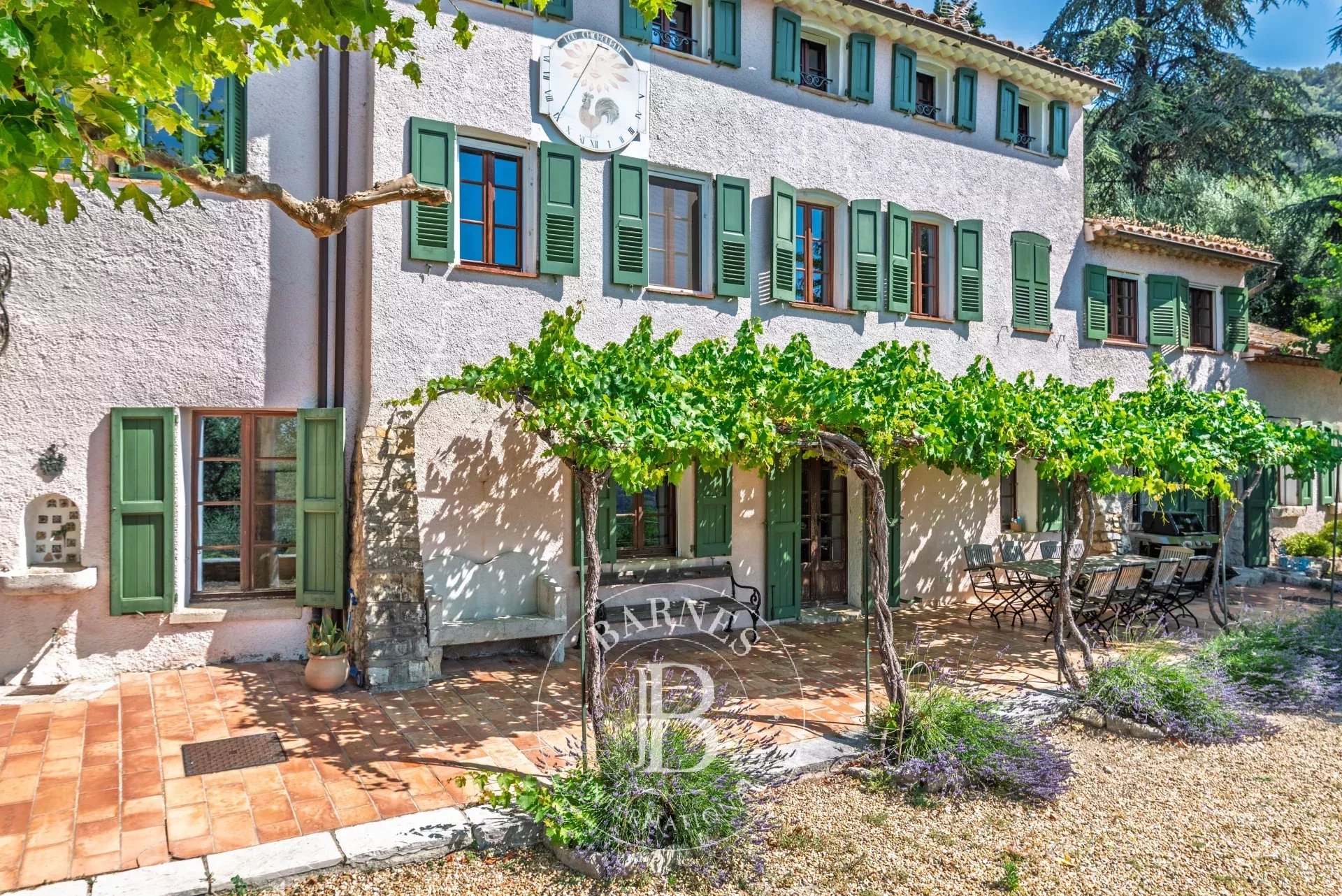 Grasse - Bastide du 18ème siècle vue mer - 8 chambres dont appartement indépendant