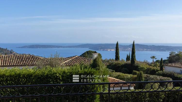 Villa provençale 4 chambres avec vue mer - Grimaud