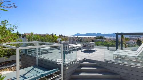 Penthouse avec vue mer panoramique