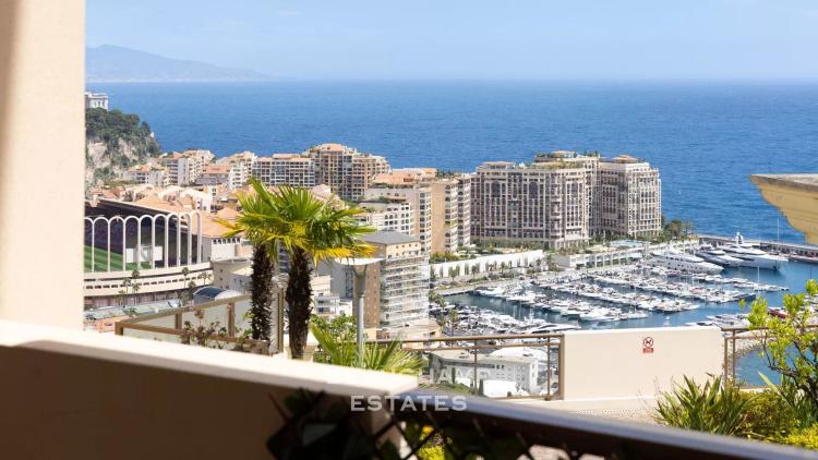 Appartement 2 pièces vue mer panoramique – Cap d’Ail