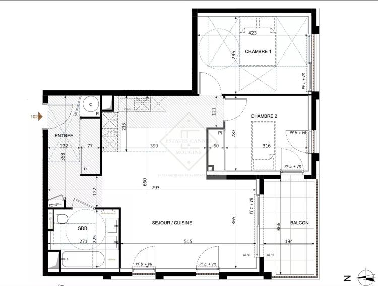 Appartement neuf proche plage à Juan-les-Pins – rare opportunité